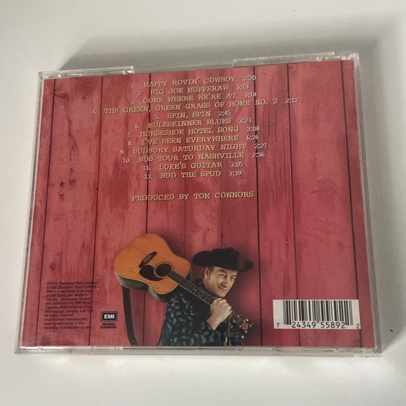Stompin’ Tom Connors LIVE at the Horshoe CD - Picture 2 of 3